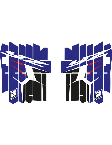 Adhesivos Dream 3 para aletines de radiador BLACKBIRD RACING A207N