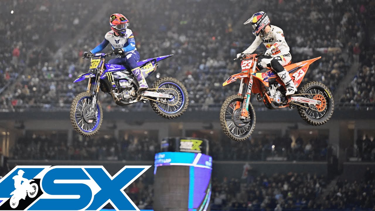 Supercross Round #3 250SX Highlights | Anaheim, CA Angel Stadium | Jan 25, 2025