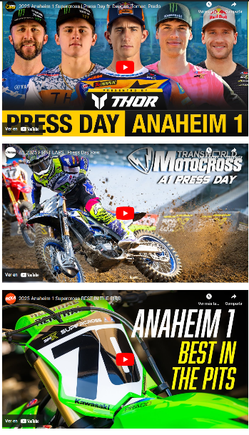 Los mejores videos del press day de Anaheim 1 2025