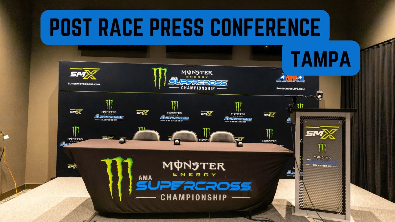Monster Energy Supercross: Press Conference Round 5 – Tampa – Feb 8, 2025