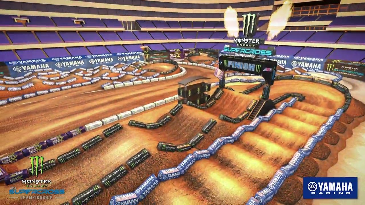 Yamaha Animated Track Map – Arlington 2025