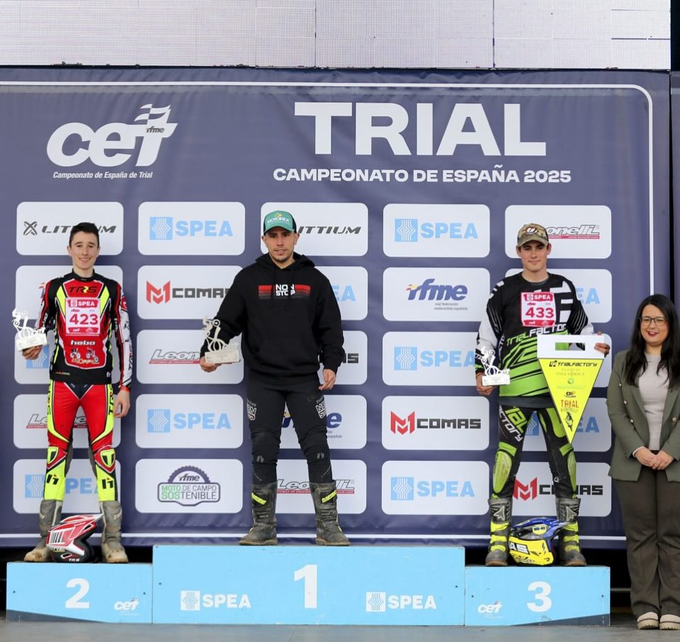 PABLO GARCÍA, TERCERO EN EL CET