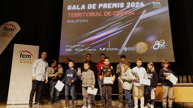 Los pilotos y los clubes de moto del territorial de Girona reciben los premios de la temporada 2024 – FCM
