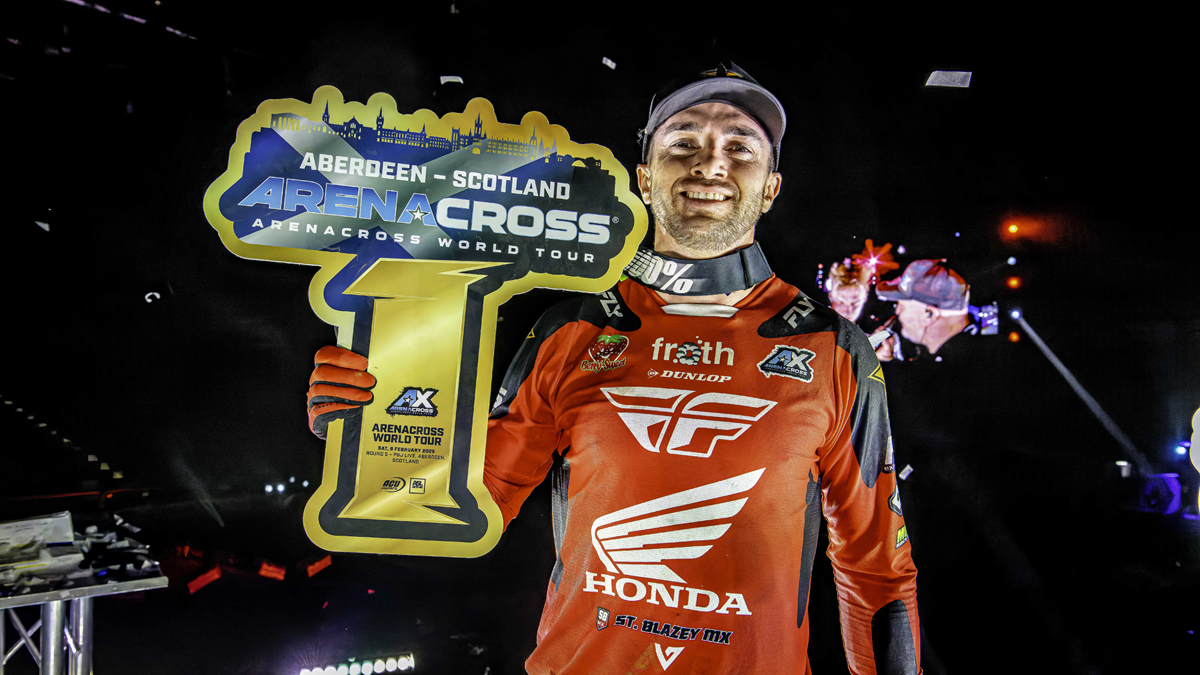 ¡Aber'deano 'lo hizo! – Arenacross World Tour