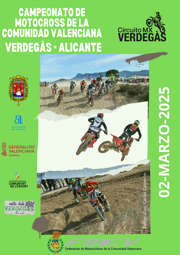 Verdegàs, tercera cita del Motocross valenciano