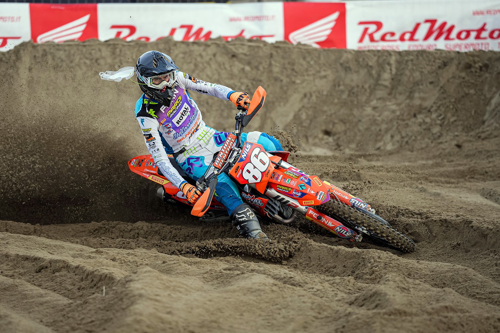 Internacional de Italia Supermarecross. Del Coco en el último aliento del sábado
