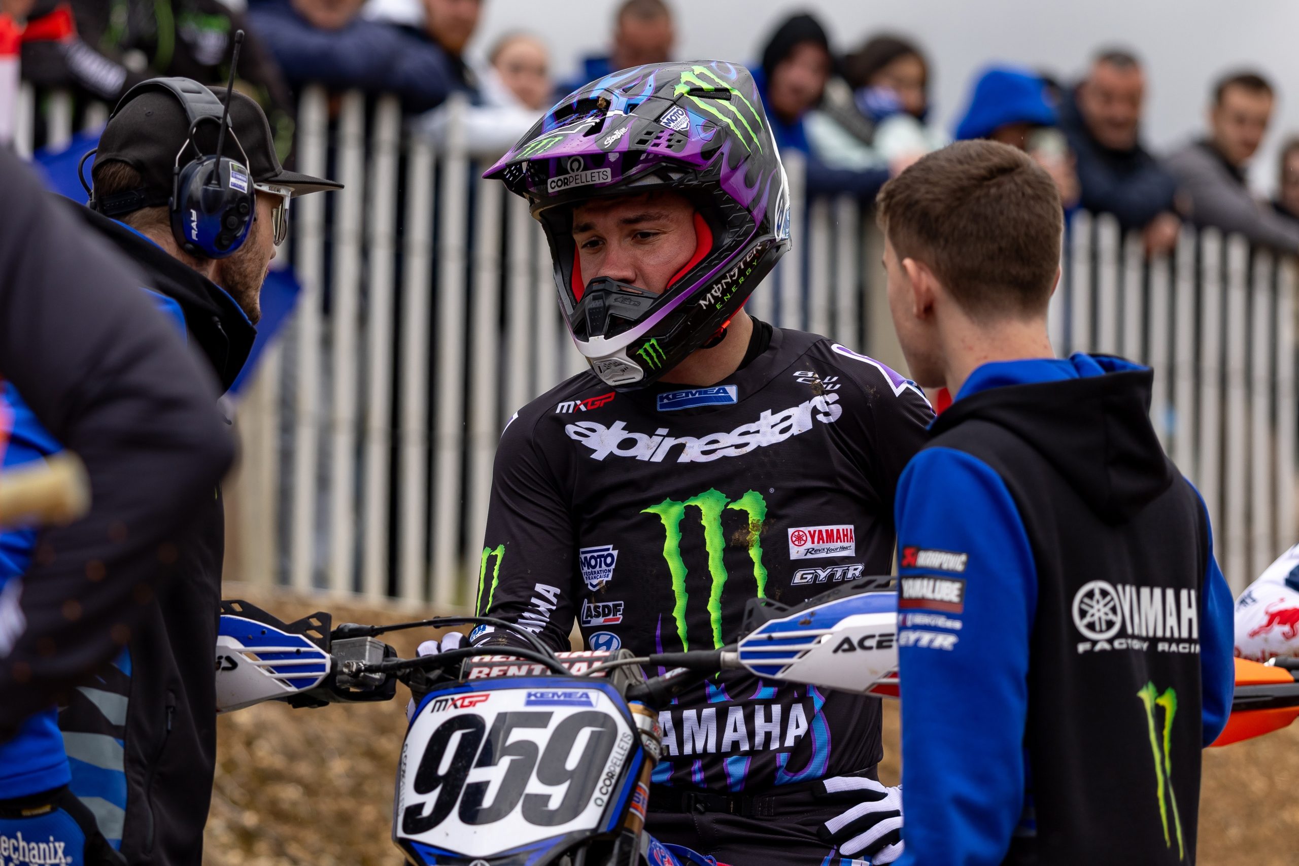 Maxime Renaux sin lesiones tras la espectacular caída en el Gran Premio de Suiza