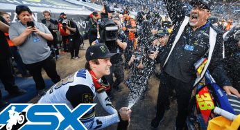 Video resumen 250SX Denver 2025 – Deegan campeón con adelantamiento polémico.