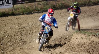 Vintage de motocross italiano. Prueba penúltima a Fara Vicentino
