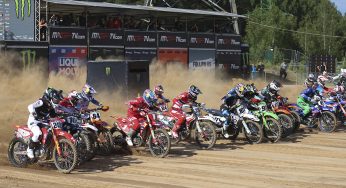 Hora de cambiar arena en el MXGP de Letonia