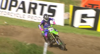 Victoria de Fran García en el EMX250 de Gran Bretaña 2025
