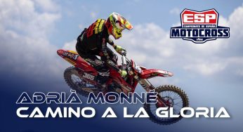 Adrià Monné, camino a la gloria en el motocross