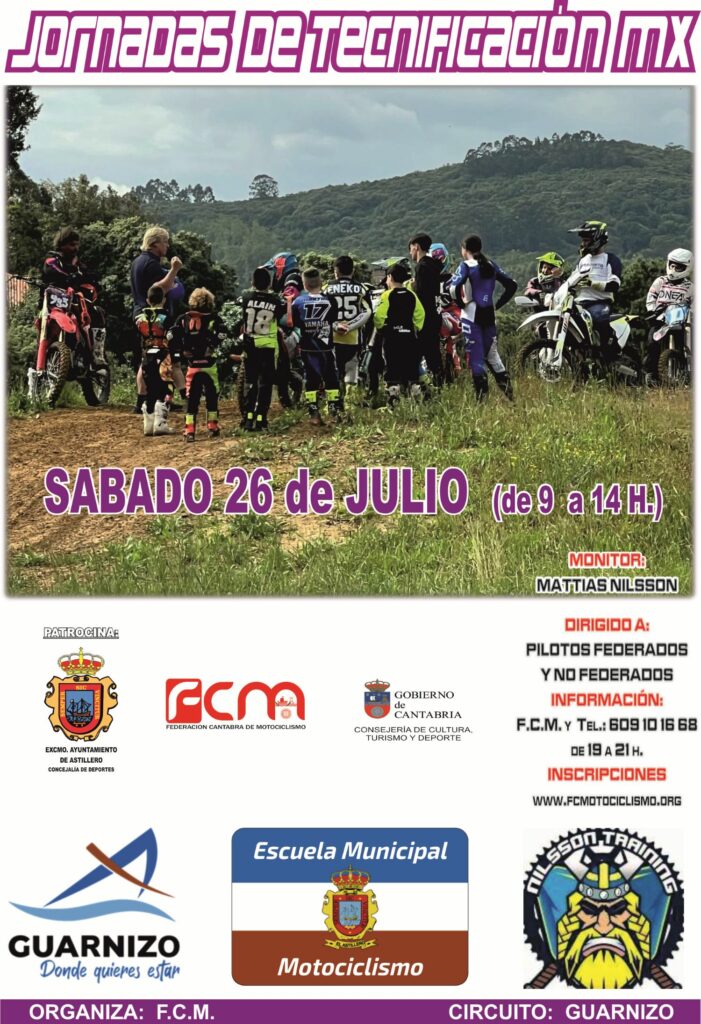 JORNADAS TECNICAS MX, ESCUELA MUNICIPAL MOTOCICLISMO ASTILLERO