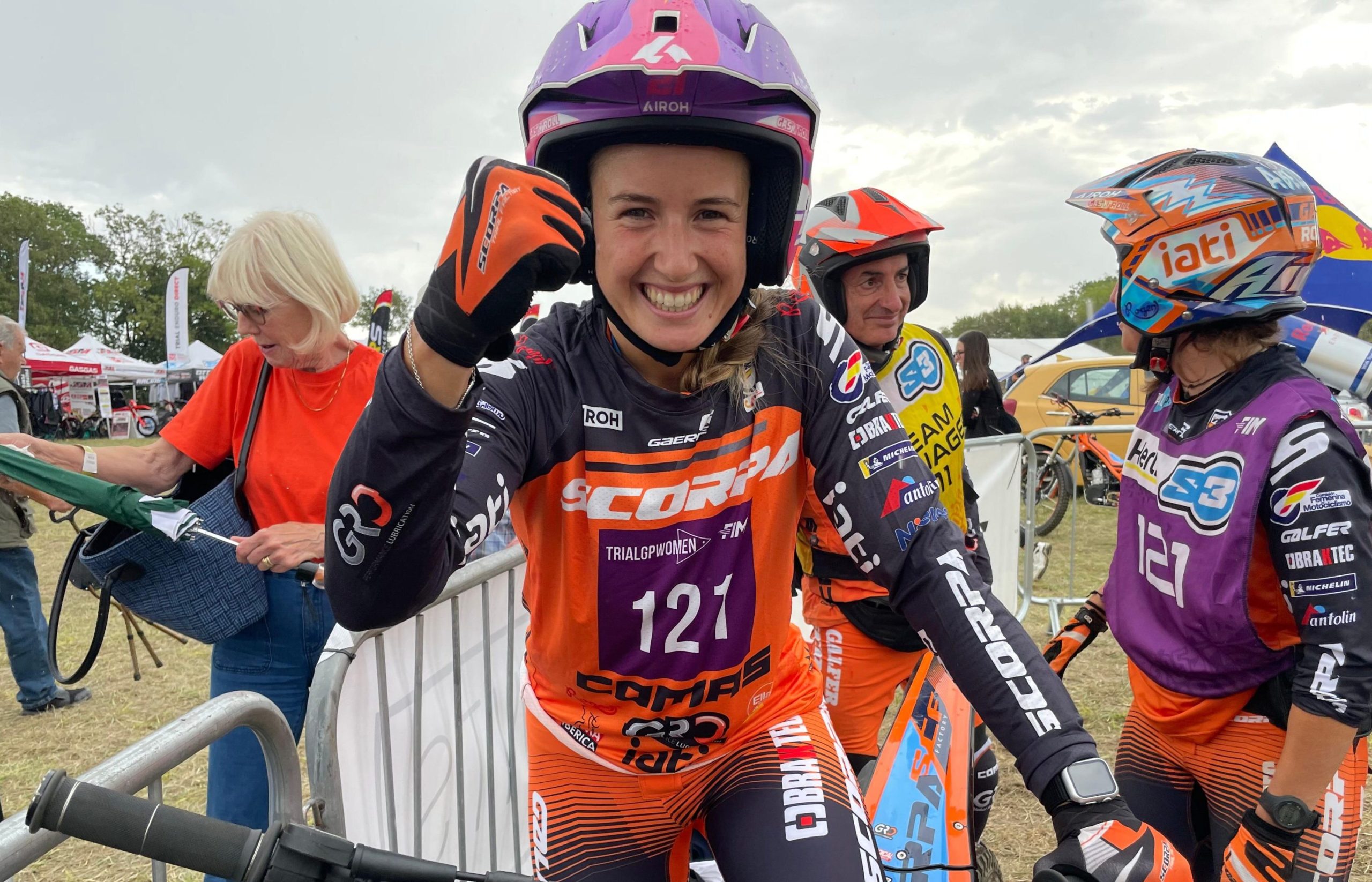 Berta Abellán, campeona del mundo de TrialGP Women 2025