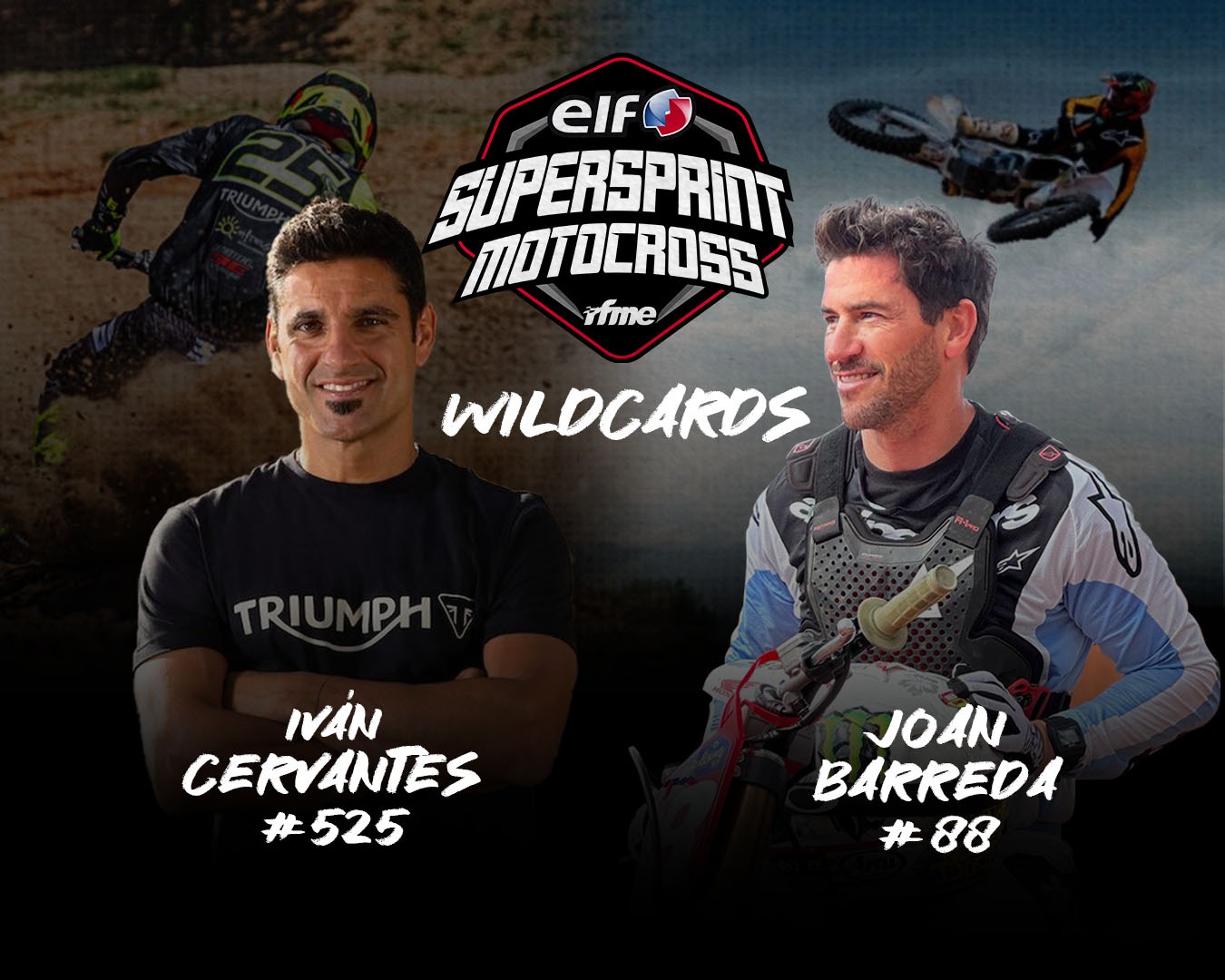 Iván Cervantes y Joan Barreda, wildcards en la ELF SuperSprint MX