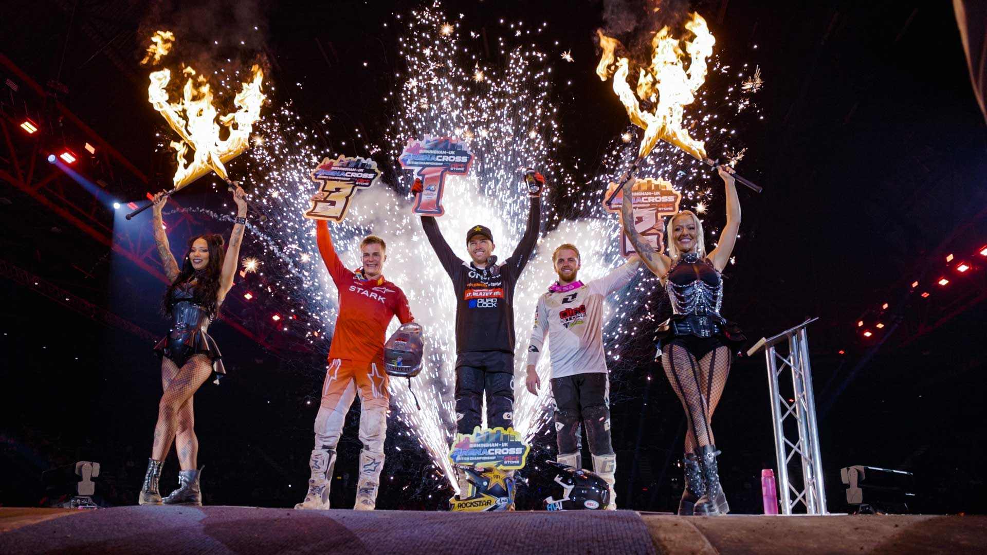 Dean Wilson domina la ronda 1 de Arenacross 2026 en Birmingham