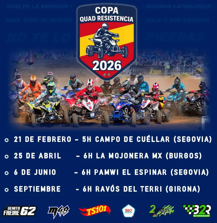 Empieza la Copa de resistencia de Quad en Segovia