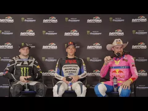 Monster Energy Supercross: Press Conference Round 8 – Daytona – March 1, 2025