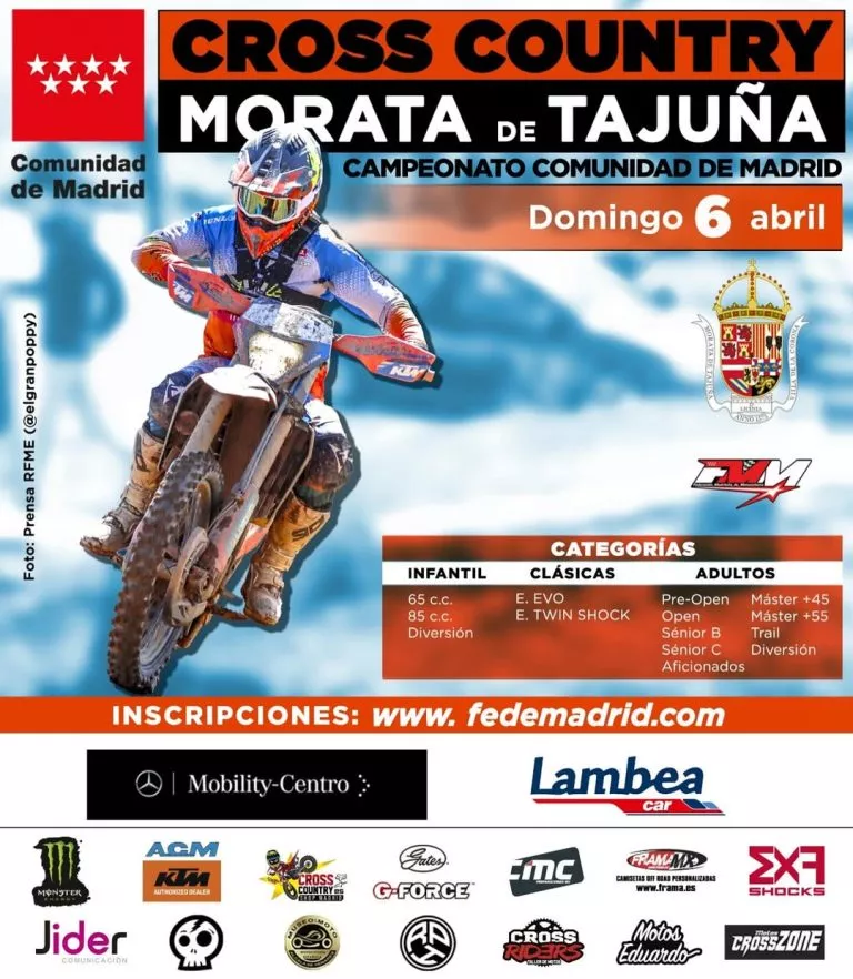 MORATA DE TAJUÑA ALBERGARÁ LA SEGUNDA CITA DEL MADRILEÑO DE CROSS COUNTRY