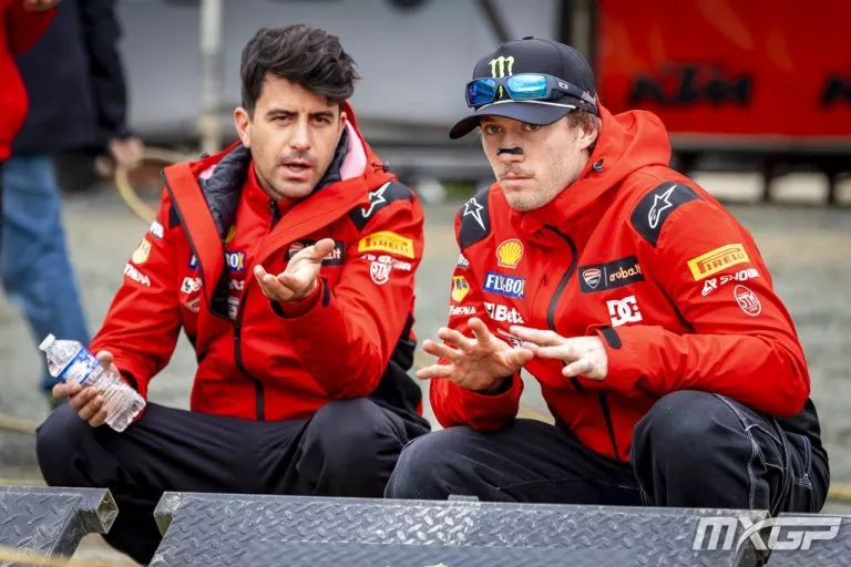 Lesión de entrenamiento para Mattia Guadagnini en Sardinia