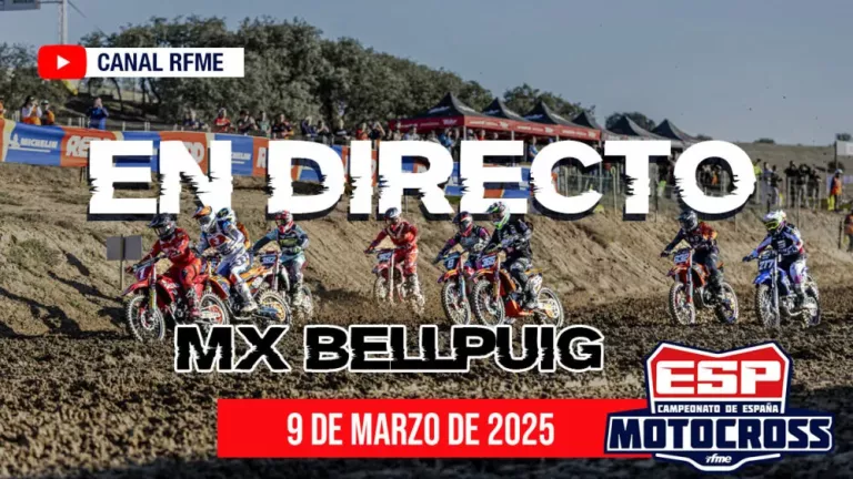 Campeonato de España de MX en Bellpuig – En directo (gratis)