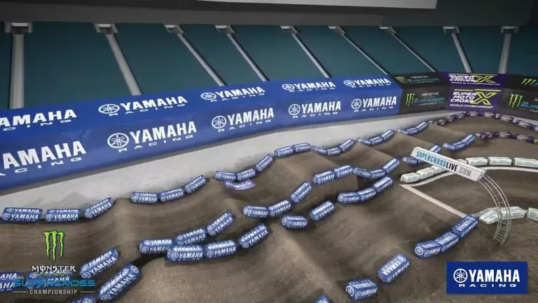Video simulación circuito supercross para Philadelphia 2025