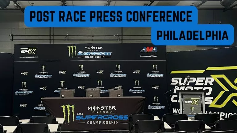 Monster Energy Supercross: Press Conference Round 13 – Philadelphia, PA – April 12, 2025