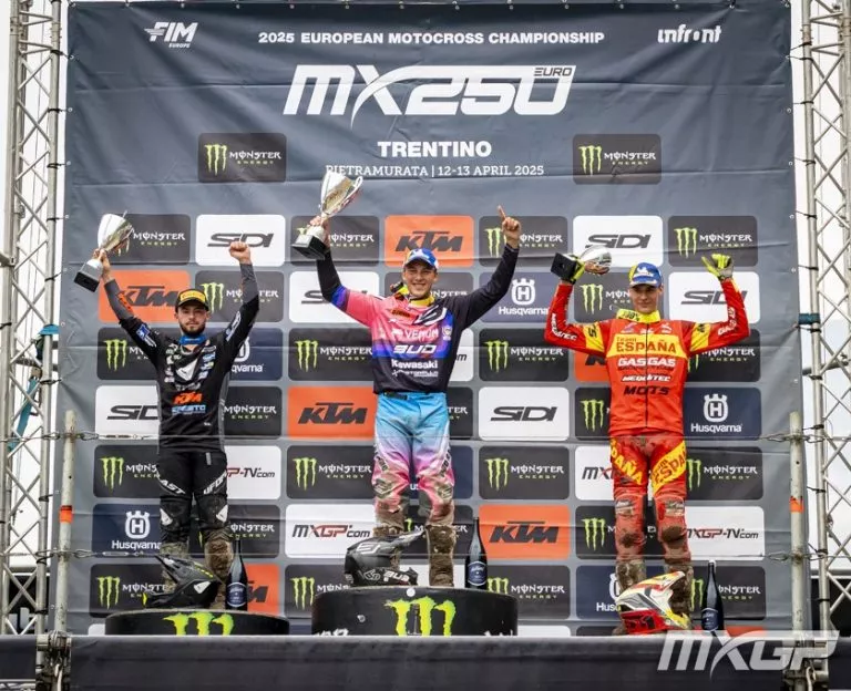 El equipo nacional de MX triunfa en Trentino