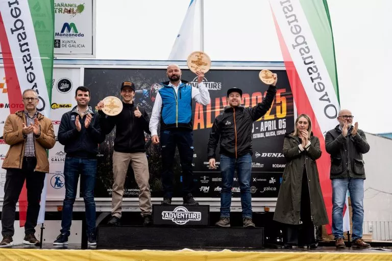 NACHO CANALES SUBE AL PODIO EN EL ADVENTURE GALICIA RALLY Y APUNTA AL CAMPEONATO DE EUROPA DE RALLYS – Federación Aragonesa de Motociclismo