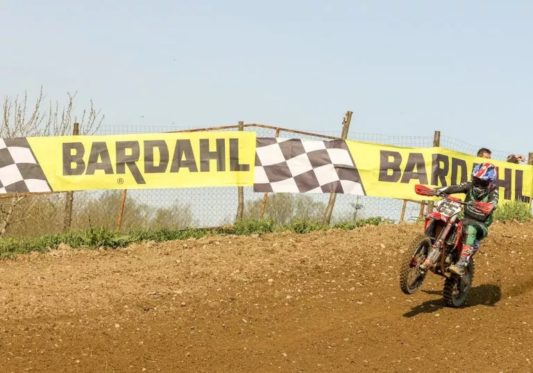 El campeonato de motocross junior de motocross italiano está en marcha