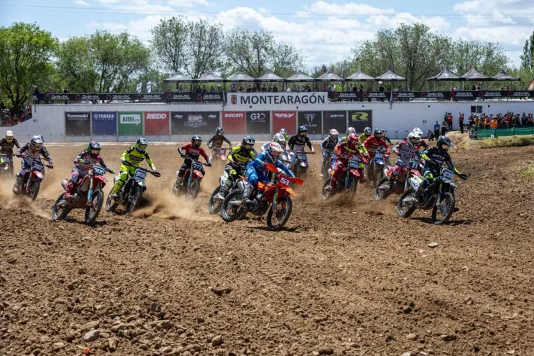 MX Montearagón 2025: Campano, Oriol Oliver, Lara y Jana Sánchez, protagonistas del sábado