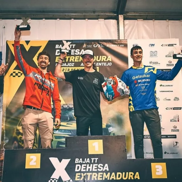 JAVI VEGA LOGRA EL TERCER PUESTO EN LA BAJA TT DEHESA EXTREMADURA