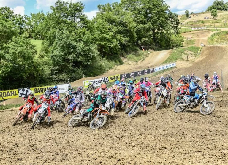 Motocross italiano Junior. Los resultados del noroeste y noreste selectivo