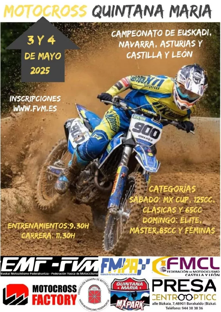 Motocross Quintana María – FMPA