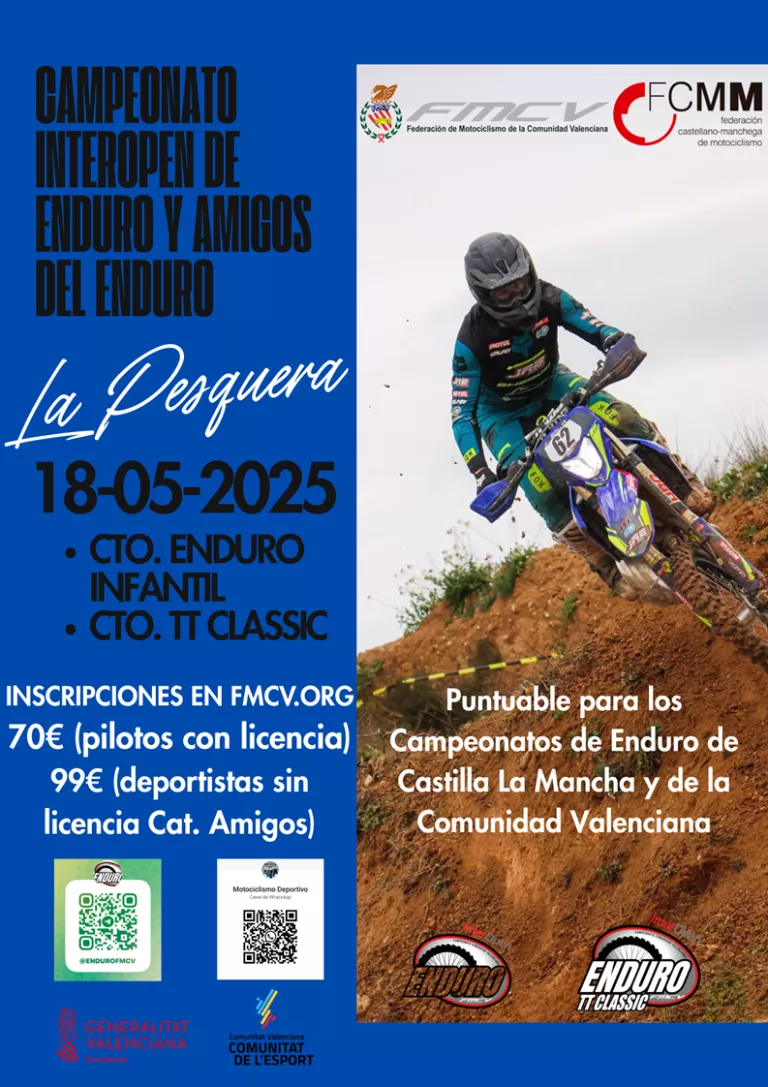 Enduro del bueno en La Pesquera este fin de semana