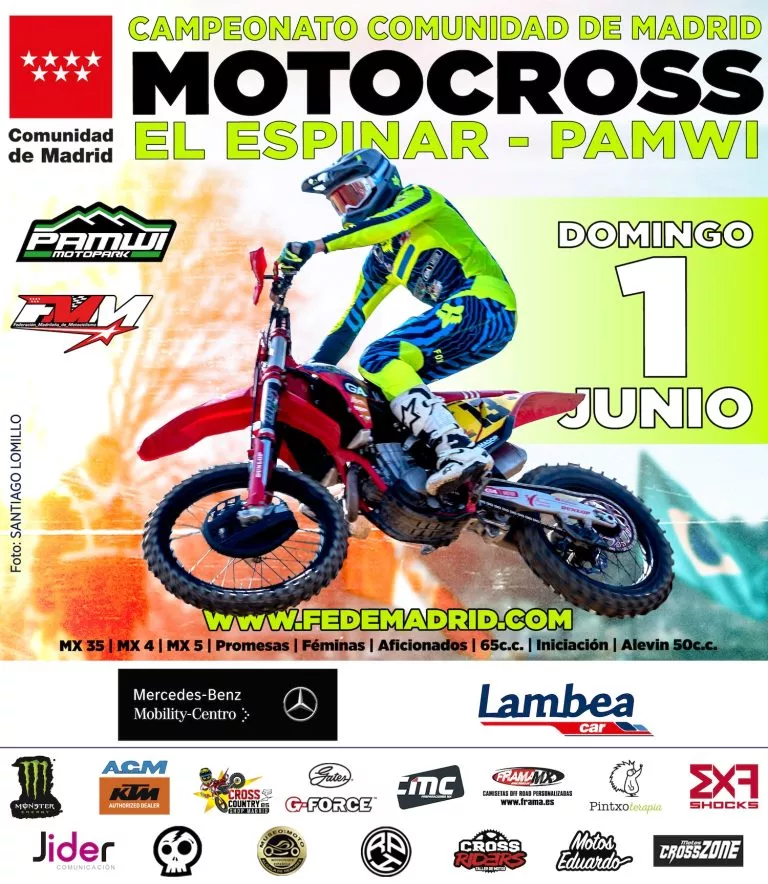 LA QUINTA PRUEBA DEL CALENDARIO DE MOTOCROSS SE DISPUTARÁ EN PAMWI