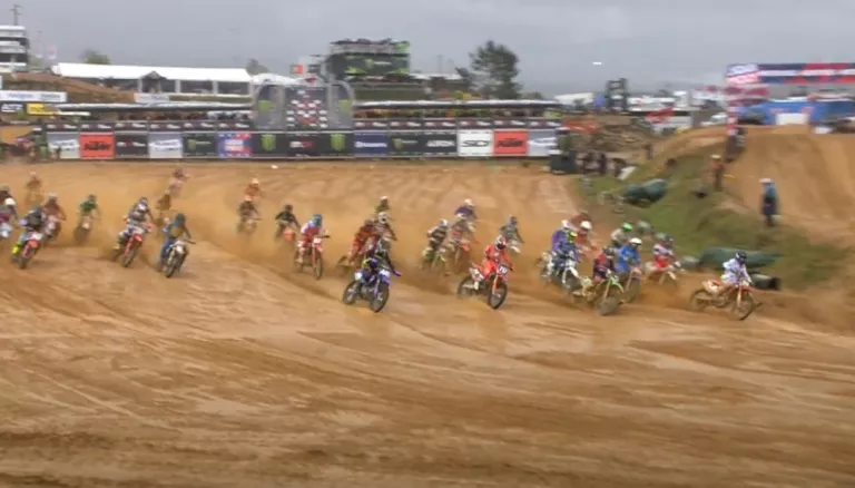 Video resumen 1ª manga de EMX 250 en Portugal 2025
