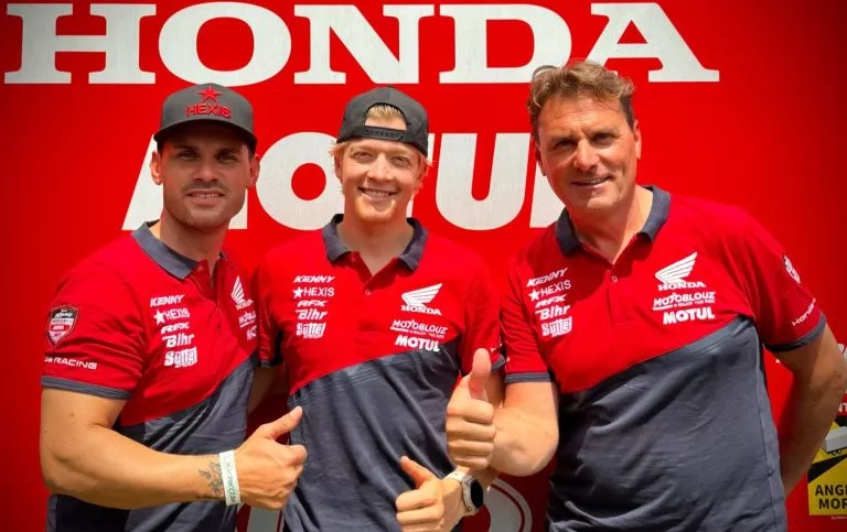 Kevin Horgmo renueva con el equipo Honda Motoblouz SR Motul para 2026