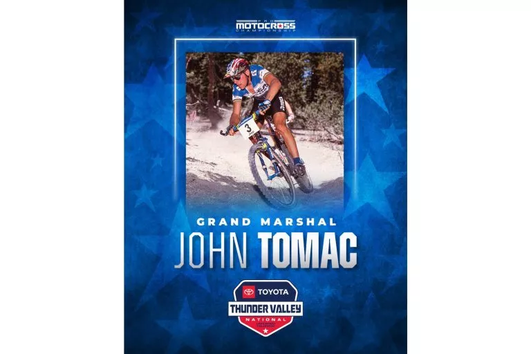 John Tomac llamado Thunder Valley Grand Marshal