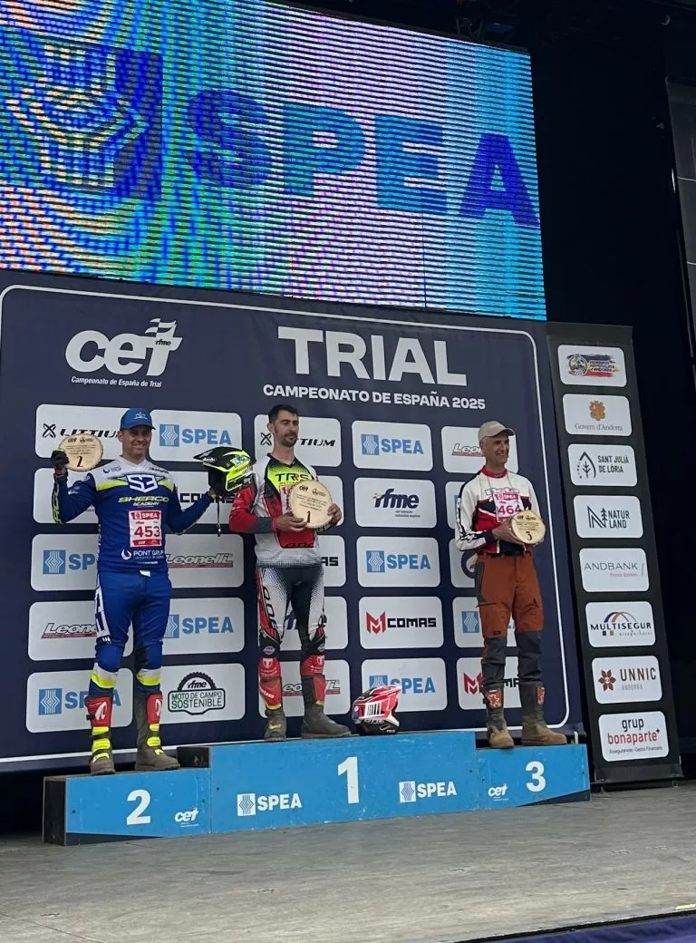 Rodri Marchal, Cesar García y Víctor del Blanco, brillan en el CET. – FMPA