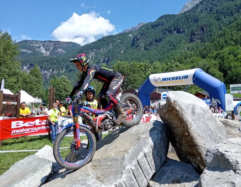 Campeonato Italiano Trial. Matteo Grattarola triunfa en Lanzada