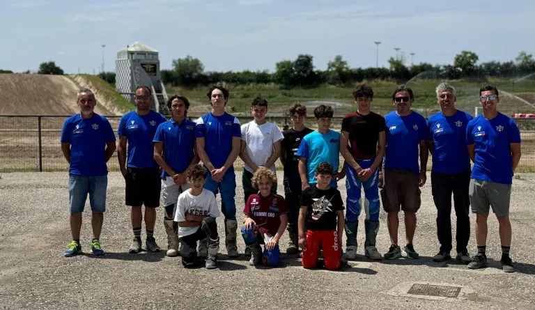 Aquí está el equipo italiano para la Copa Mundial Junior de Motocross
