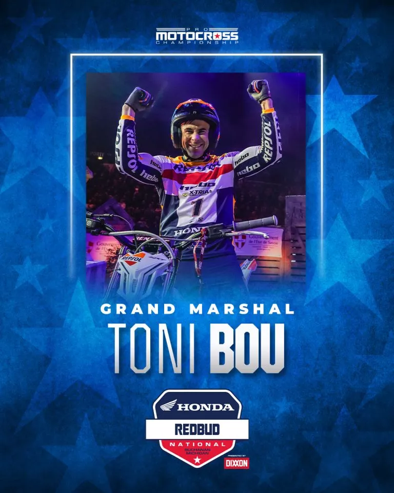 Toni Bou se pasa al motocross USA