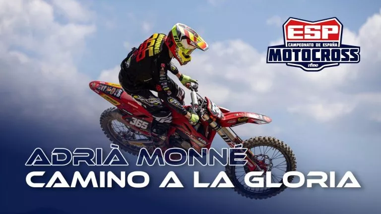 Adrià Monné, camino a la gloria en el motocross