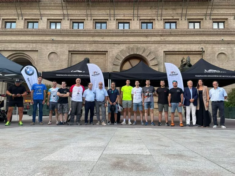 Presentación de los pilotos aragoneses participantes en la Baja Aragón 2025 – Federación Aragonesa de Motociclismo