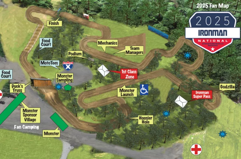 Horario (hora española) AMA Pro Motocross Ironman 2025