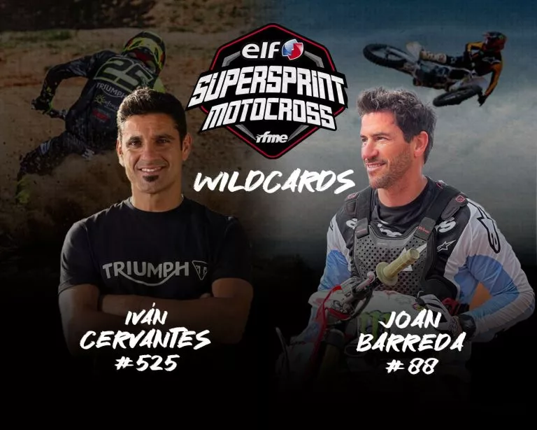 Iván Cervantes y Joan Barreda, wildcards en la ELF SuperSprint MX
