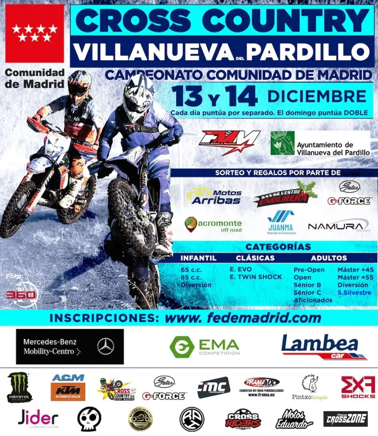 VILLANUEVA DEL PARDILLO SE PREPARA PARA RUGIR CON EL CAMPEONATO C. DE MADRID DE CROSS COUNTRY