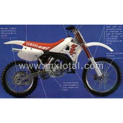 Recambios y accesorios para Yamaha YZ 125 1990 de cross